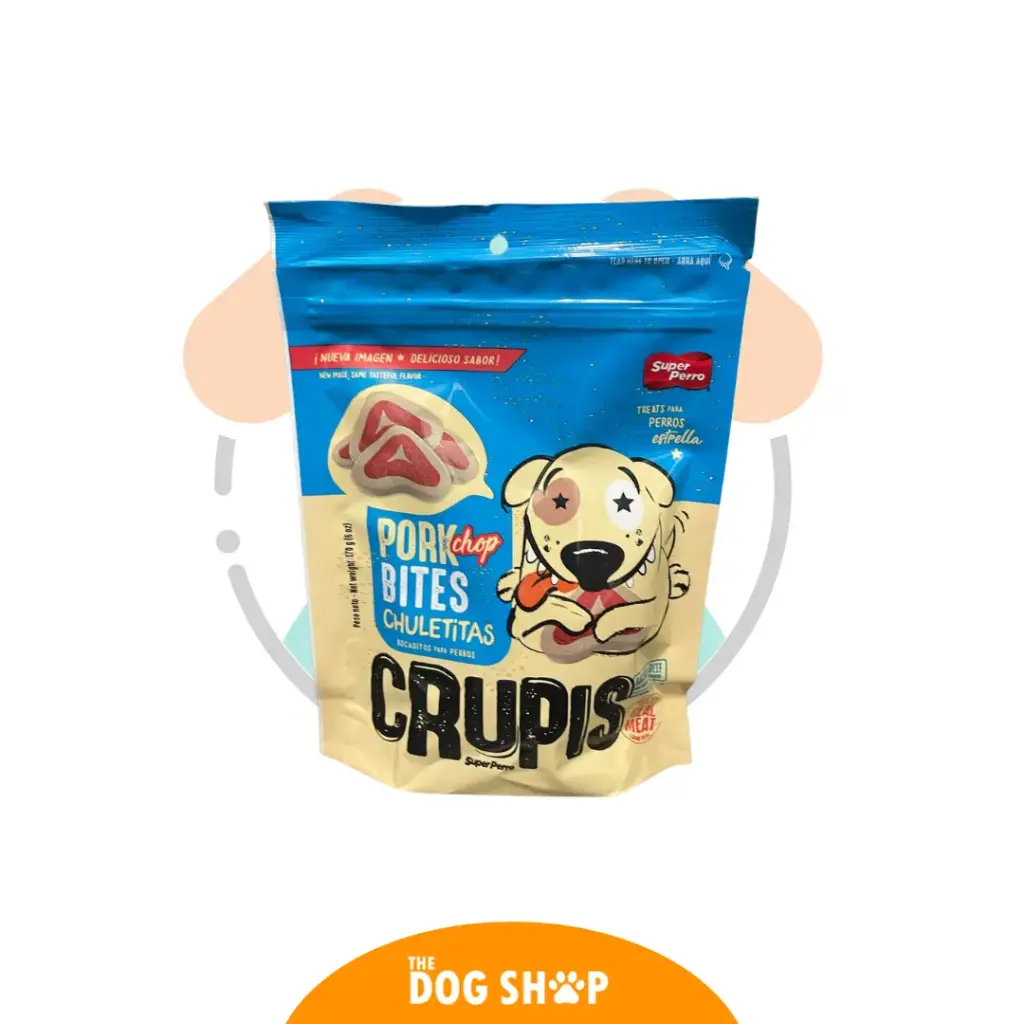 Super Perro Crupis Pork chop bites Chuletitas 170g