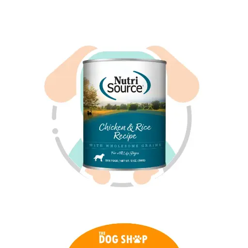 [073893020004] Nutrisource Alimento Húmedo Pollo y Arroz 13oz