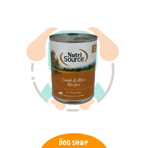 [073893021063] Nutrisource Alimento Húmedo Cordero y Arroz 13 oz