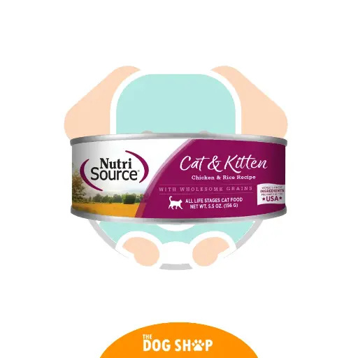 [073893020158] Nutrisource Gato y Gatito Alimento Húmedo 156 grms