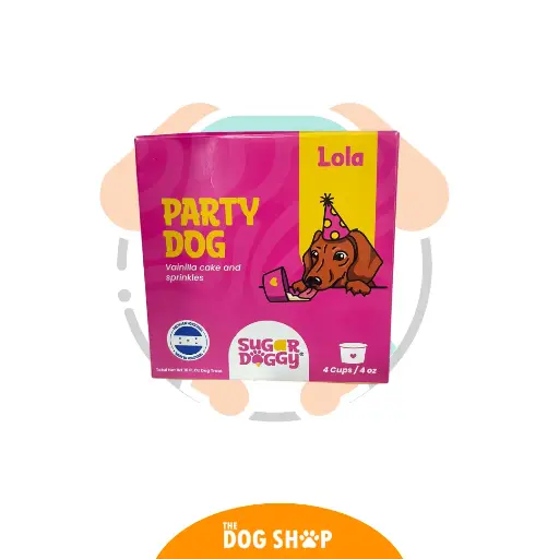 Helado Sugar Dog Pastel de Cumpleaños